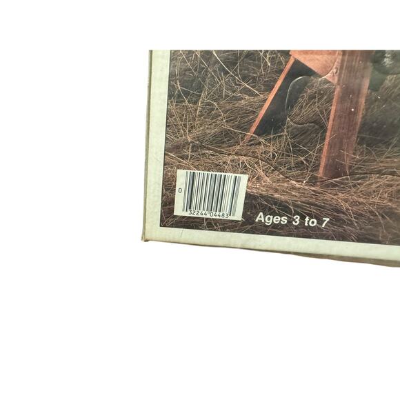 Vintage 1984 Cabbage Patch Kids Farm Farmer Cowboys 25 Piece Tray Puzzle - Picture 3 of 4